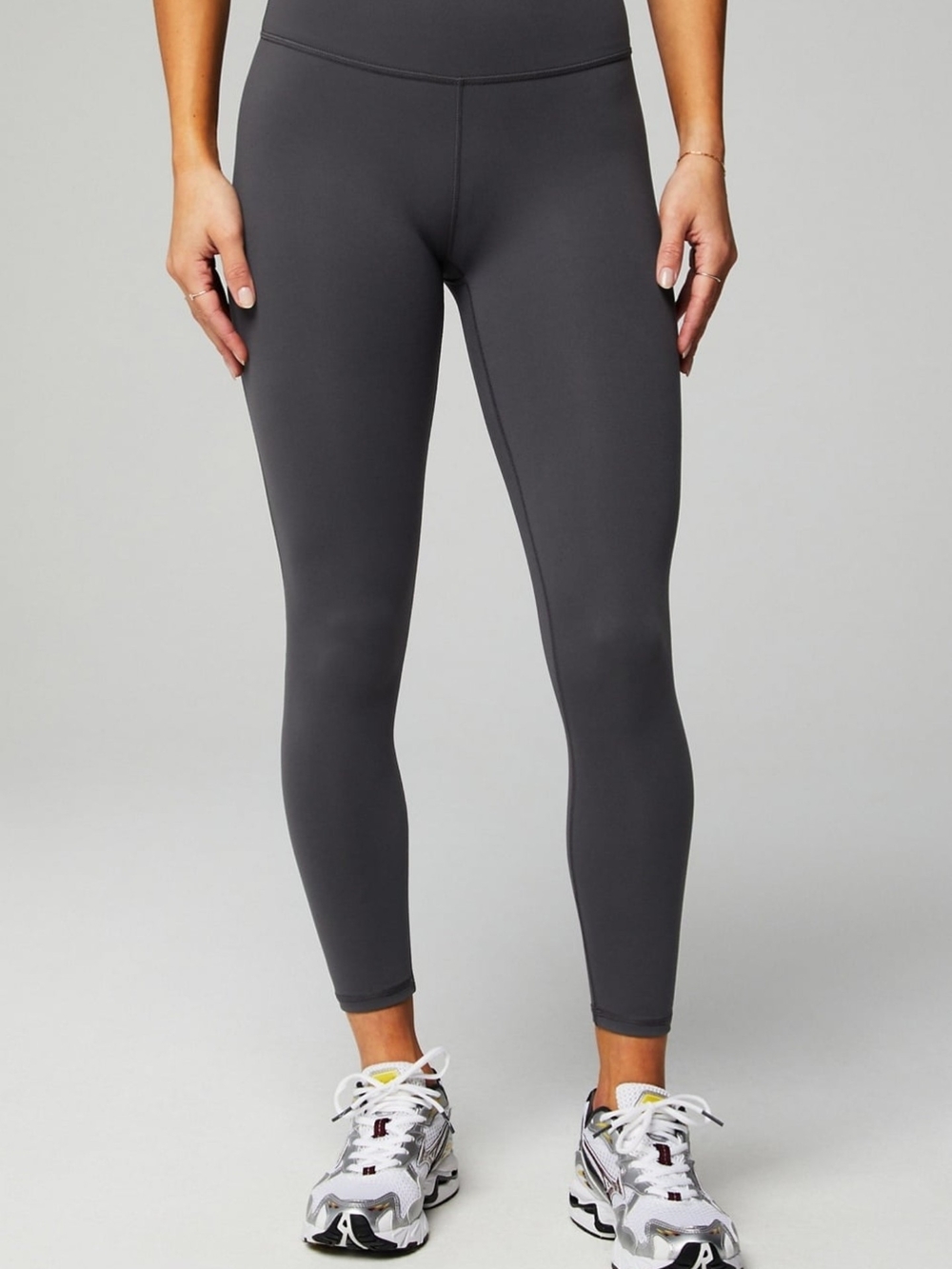 Fabletics Charcoal Gray High-Waist Seamless Leggings